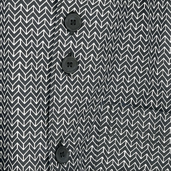 Black Mamba Men's Patterned Short Sleeve Button Down Shirt - Picture 3 of 6